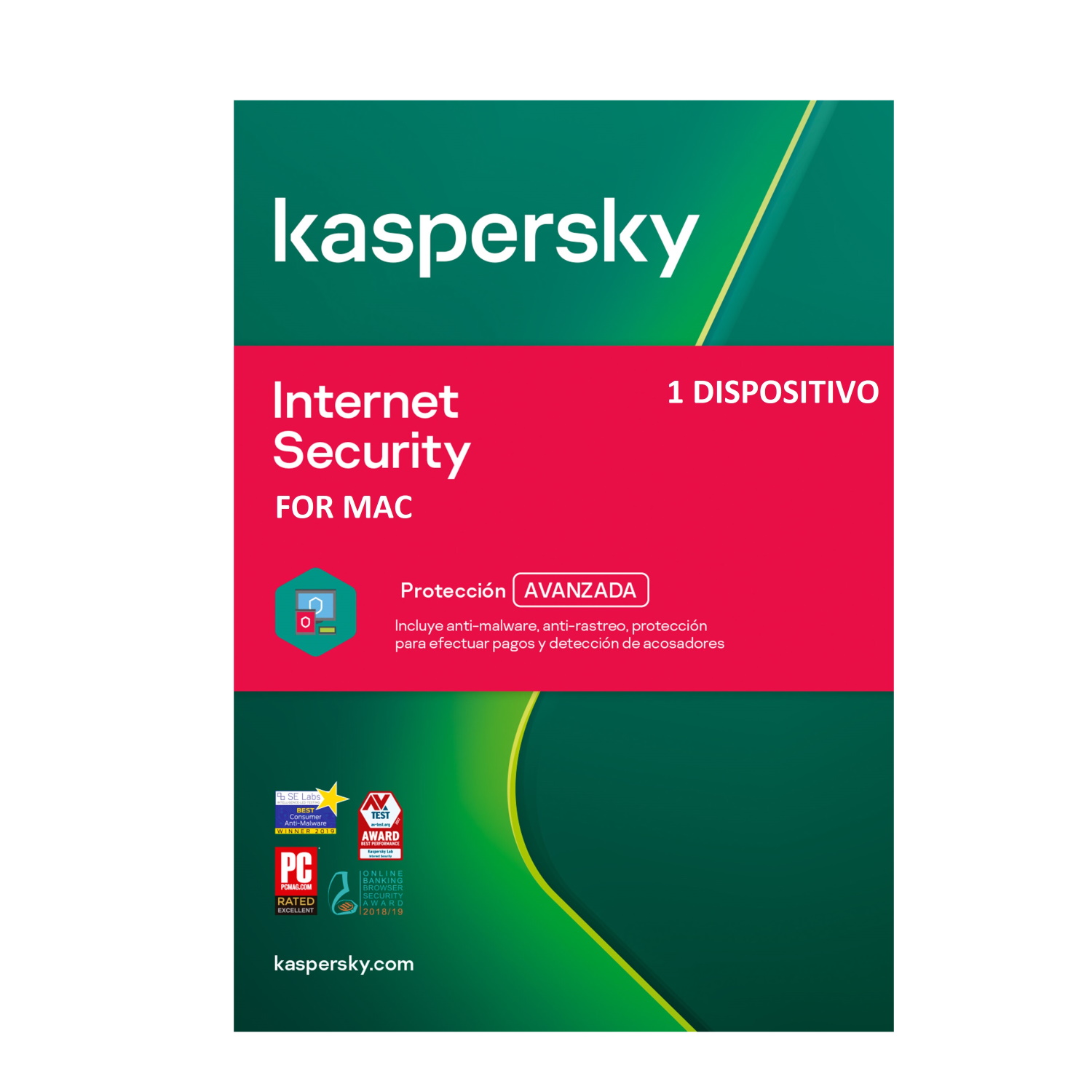 Kaspersky Internet Security MAC 1 dispositivo por 1 año